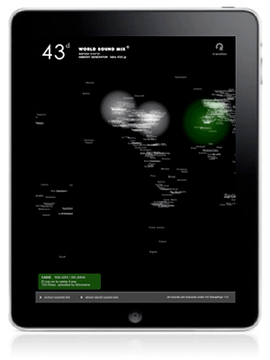 43dAPP01 WORLD SOUND MIX for iPad